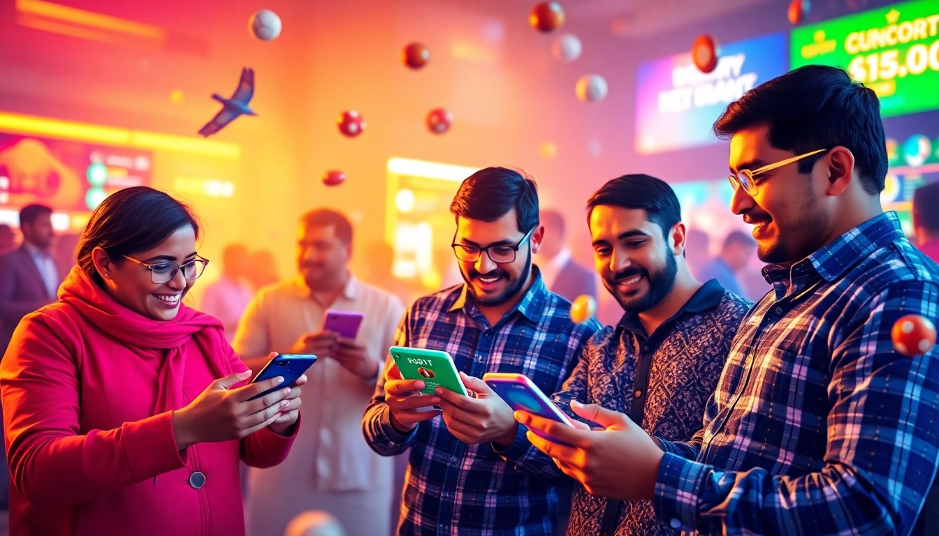 Fairplay logo displayed on a sleek mobile screen with live sports and casino icons, emphasizing trusted online betting in India.