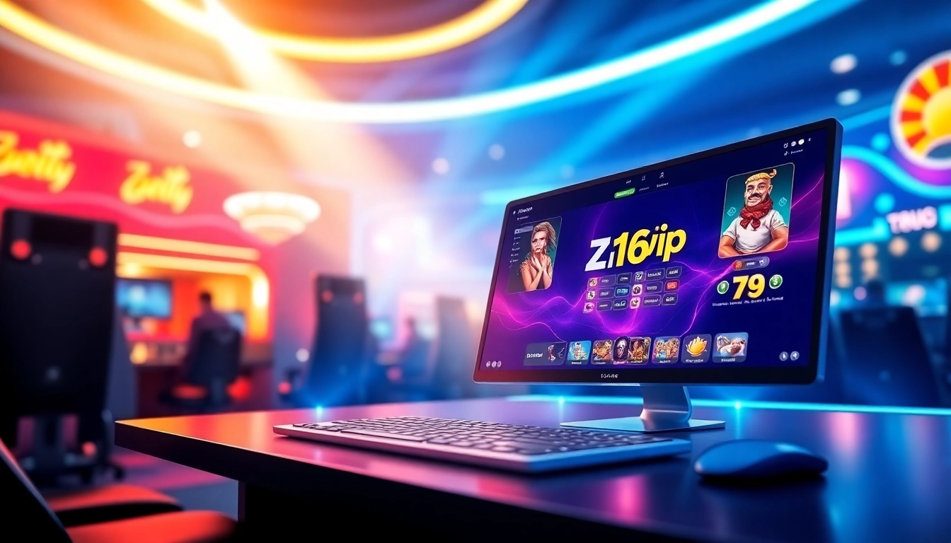 Z16vip online casino platform with secure interface, reliable gaming environment, and vibrant