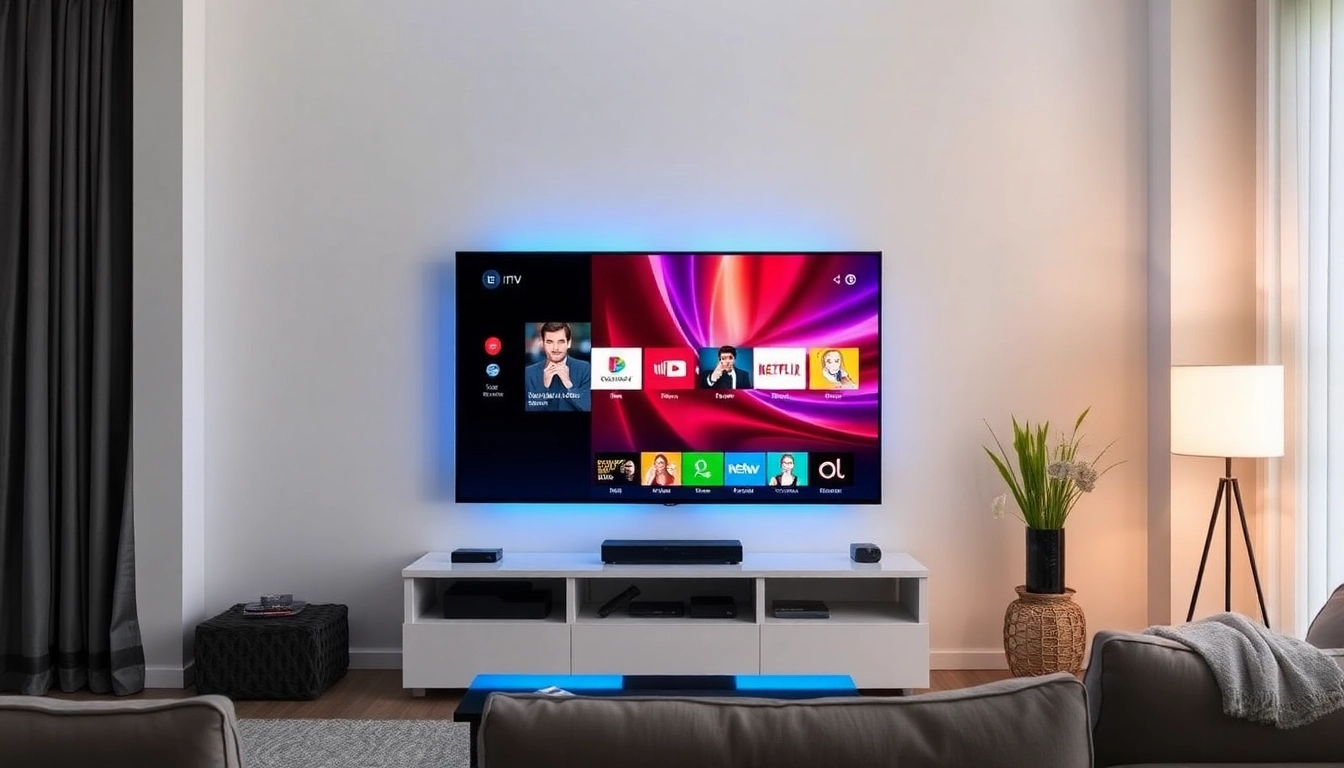 Atlas Pro IPTV service streaming on a high-definition TV with vibrant channels and user-friendly interface, highlighting quality and reliability.