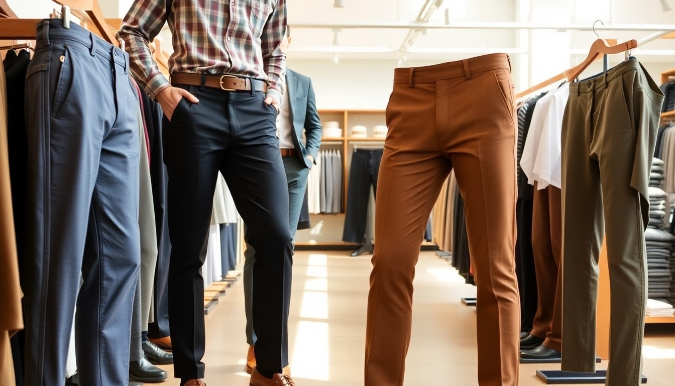 Premium Trousers for Men: Elevate Your Style with Comfortable Fits
