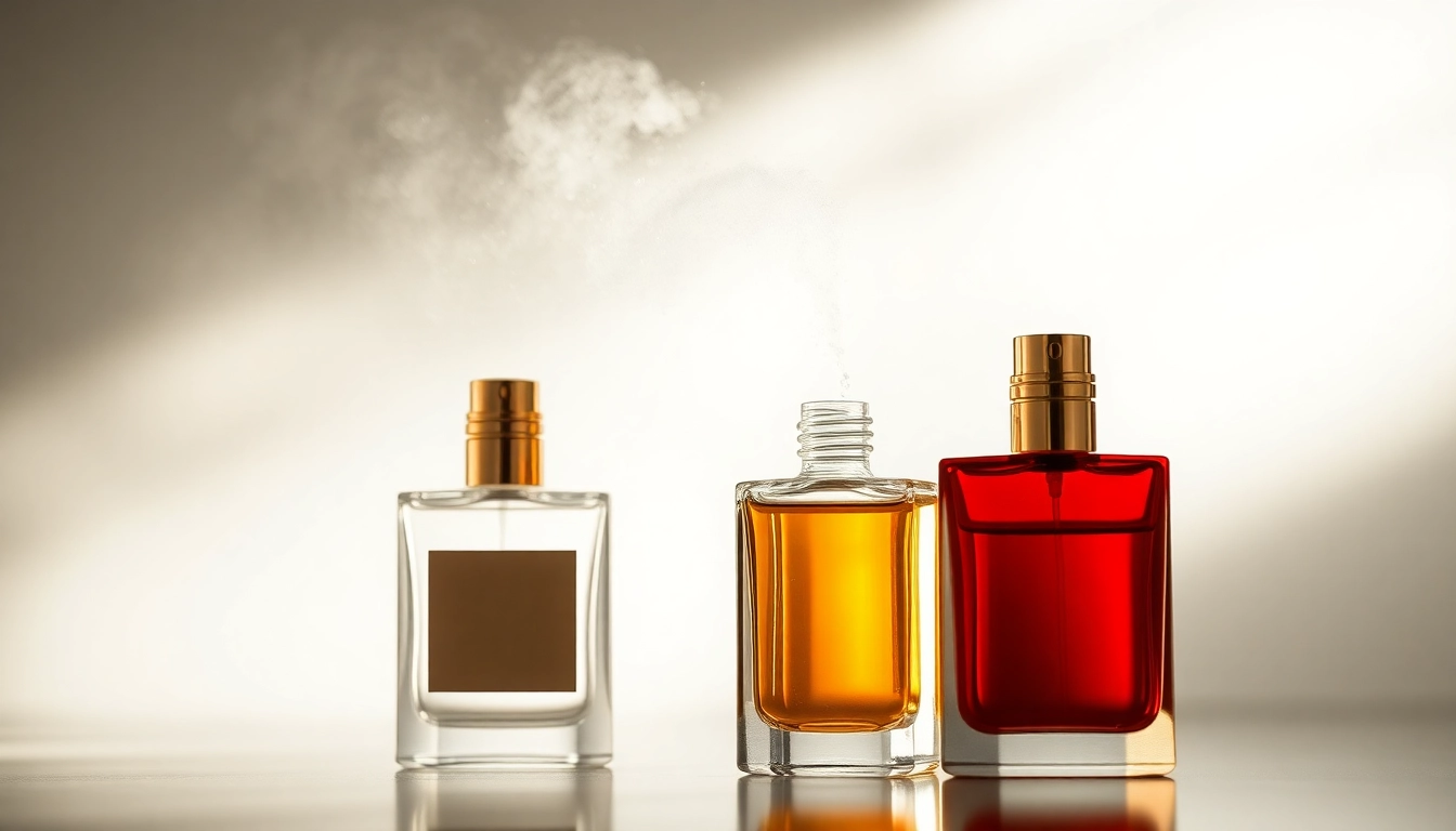 This high-quality image features elegant perfume vials in a luxurious setting, inspiring you to