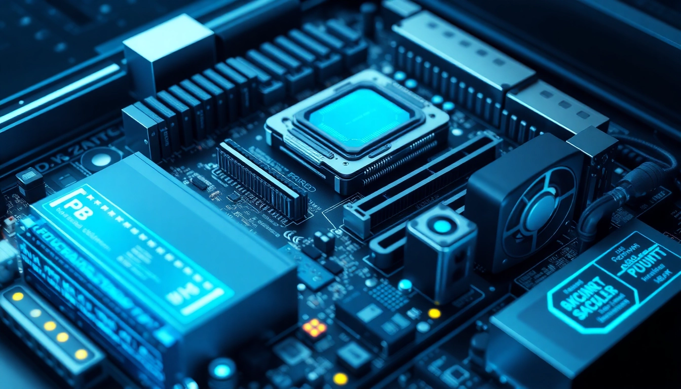 Professional analysis of componente server with focus on internal hardware details and modern